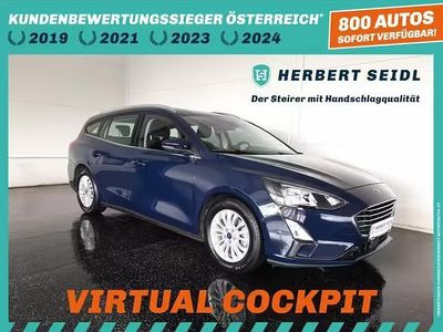 gebraucht Ford Focus Turnier Titanium 20 EcoBlue Aut. *LED / NAVI /...