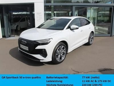 Weiß Gebraucht 2023 Audi Q4 Sportback e-tron Ambiente SUV | € 49.990 (Etwas zu teuer)