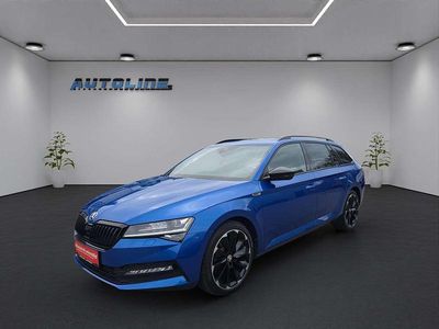 Gebraucht Skoda Superb SportLine 150 PS (110 kW) 2020 Blau Kombi