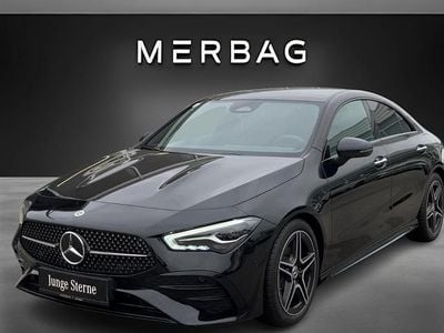 Gebraucht Mercedes CLA180 AMG line 136 PS (100 kW) 2024 Kosmosschwarz metallic Limousine