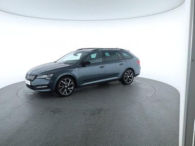 Dunkelgrau metallic Gebraucht 2021 Skoda Superb SportLine Kombi | € 26.490 (Fairer Preis)