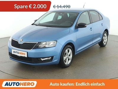 Gebraucht Skoda Rapid Sport 110 PS (80 kW) 2019 Blau Limousine