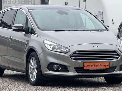 Gebraucht Ford S-MAX Titanium 150 PS (110 kW) 2015 Silber Van / Kleinbus