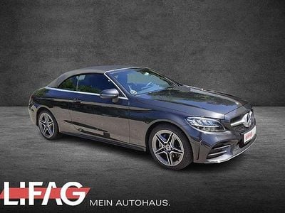 Grau Gebraucht 2021 Mercedes C200 AMG line Cabrio | € 45.990