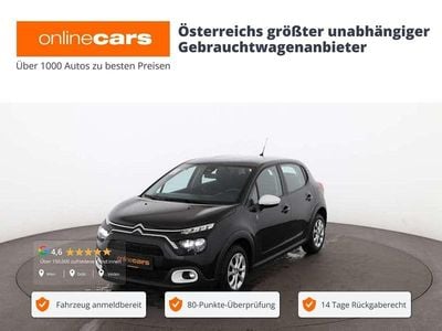 Schwarz Gebraucht 2022 Citroën C3 PureTech Limousine | € 12.190 (Fairer Preis)