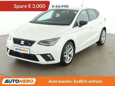 Gebraucht Seat Ibiza FR 80 PS (58 kW) 2021 Weiß Kleinwagen