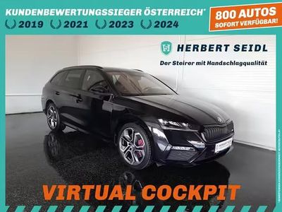 gebraucht Skoda Octavia Combi RS IV 150/245 DSG 19 ZOLL / RS EXKLUSIV INTERIEUR / DCC / MATRIX-LED / HEAD-UP / VIRTUELL / NAVI / CANTON / MASSAGE