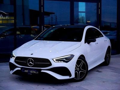 Weiß Gebraucht 2024 Mercedes CLA200 AMG line Limousine | € 39.890