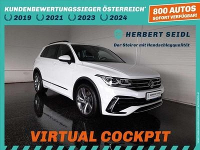 Gebraucht VW Tiguan R-line 150 PS (110 kW) 2021 Weiß SUV