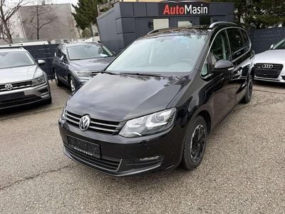 Gebraucht VW Sharan Comfortline 116 PS (85 kW) 2017 Schwarz Van / Kleinbus