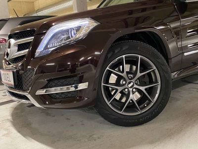 gebraucht Mercedes GLK220 BlueTec 4MATIC A-Edition Plus Aut Cuprit Braun BBS