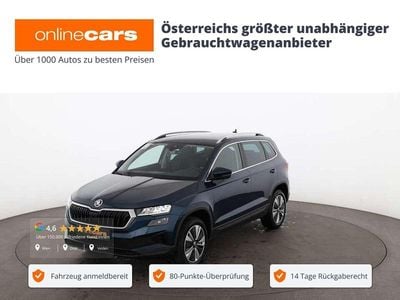 Blau Gebraucht 2023 Skoda Karoq Ambition SUV | € 23.490 (Superpreis)