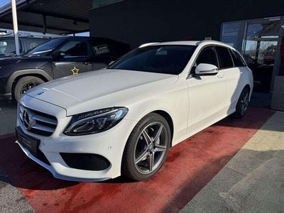Gebraucht Mercedes C180 AMG 116 PS (85 kW) 2015 Weiß Kombi