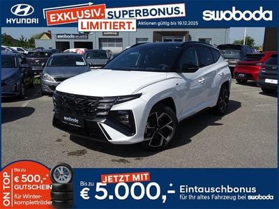Serenity white weiß Neu 2025 Hyundai Tucson N Line SUV | € 46.980 (Fairer Preis)