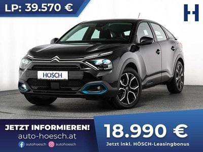 Schwarz Gebraucht 2023 Citroën e-C4 Feel Limousine | € 19.990 (Guter Preis)