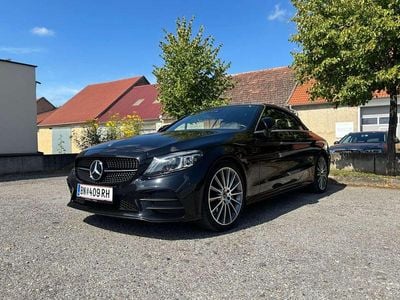 Schwarz Gebraucht 2019 Mercedes C200 AMG line Cabrio | € 31.500 (Fairer Preis)