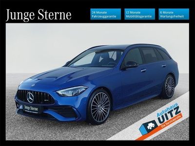 gebraucht Mercedes C220 d 4MATIC T-Modell +AMG+Night+Distr+AHK