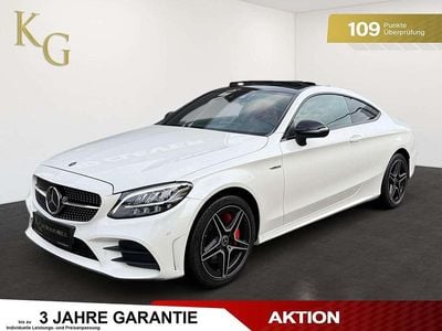 Weiß Gebraucht 2018 Mercedes C300 AMG line Coupé | € 39.990 (Teuer)