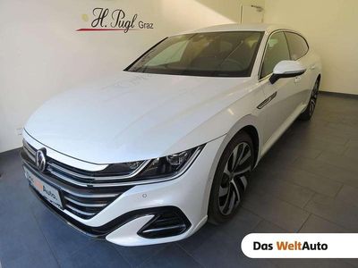 Weiss metallicperleffekt Gebraucht 2022 VW Arteon R-line Kombi | € 30.900 (Fairer Preis)