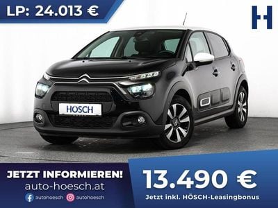 Schwarz Gebraucht 2023 Citroën C3 PureTech Limousine | € 14.490 (Fairer Preis)