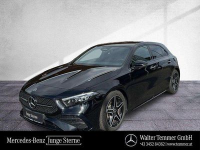 Schwarz Gebraucht 2024 Mercedes A200 AMG line Limousine | € 39.450 (Teuer)
