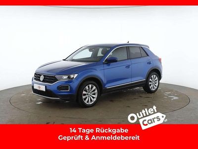 Dunkelblau metallic Gebraucht 2020 VW T-Roc Sport SUV | € 21.990 (Fairer Preis)