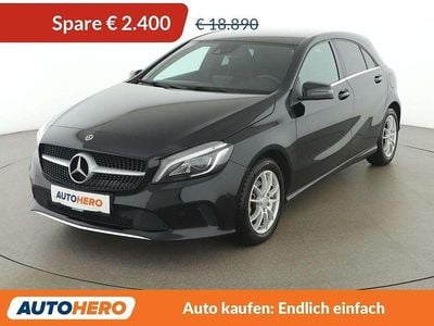 Gebraucht Mercedes A180 Urban 109 PS (80 kW) 2017 Schwarz Kleinwagen