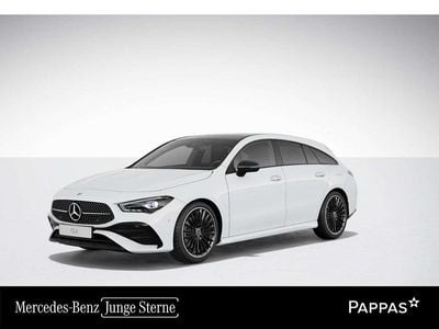 Polarweiß Gebraucht 2024 Mercedes CLA200 Shooting Brake AMG line Kombi | € 44.900