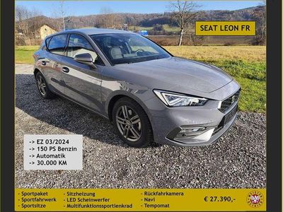 Grau Gebraucht 2024 Seat Leon FR Kleinwagen | € 27.390 (Fairer Preis)