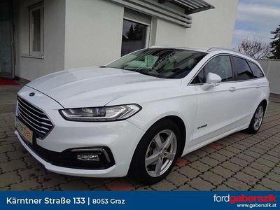 Weiß weiß metallic Gebraucht 2020 Ford Mondeo Titanium Kombi | € 16.900 (Etwas zu teuer)