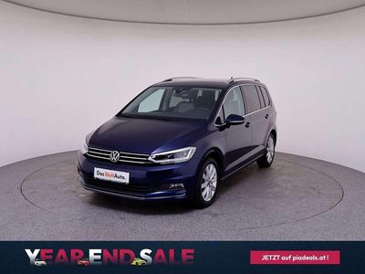 Dunkelblau metallic Gebraucht 2024 VW Touran Highline Van / Kleinbus | € 39.950