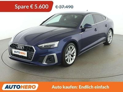 Gebraucht Audi A5 S-Line 163 PS (119 kW) 2021 Blau Coupé