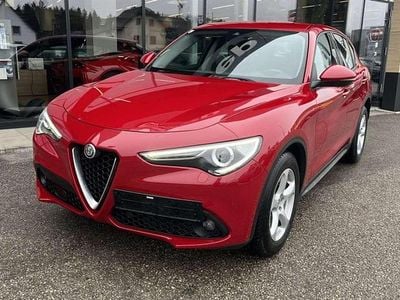 Gebraucht Alfa Romeo Stelvio Super 150 PS (110 kW) 2018 Rot SUV