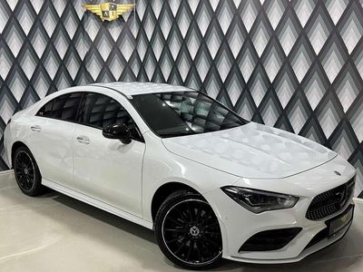 Weiß Gebraucht 2021 Mercedes CLA250e AMG line Limousine | € 32.999 (Etwas zu teuer)