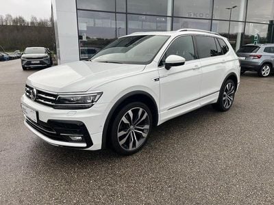 Weiss normal Gebraucht 2019 VW Tiguan Allspace SUV | € 33.880 (Teuer)