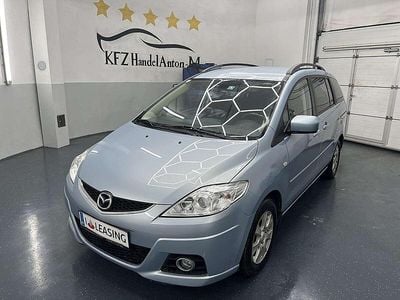 Gebraucht Mazda 5 110 PS (80 kW) 2008 Blau Van / Kleinbus
