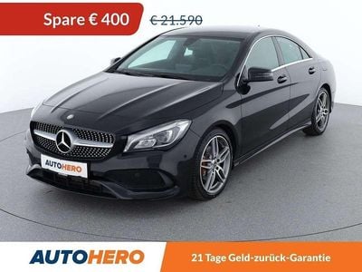 Schwarz Gebraucht 2017 Mercedes CLA180 AMG line Limousine | € 21.190 (Teuer)