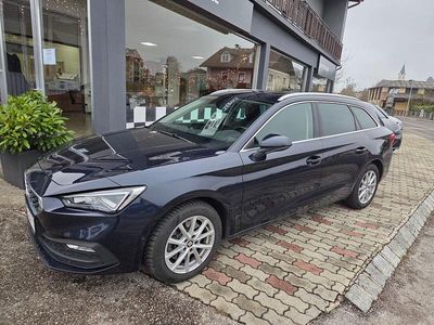 Gebraucht Seat Leon XCELLENCE 150 PS (110 kW) 2022 Dunkelblau  metallic Kombi