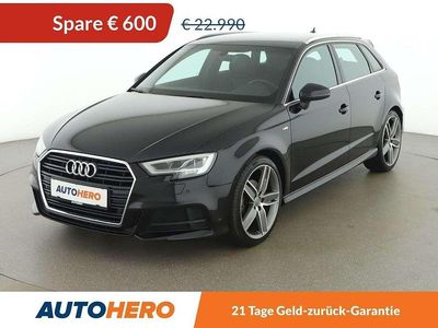 Schwarz Gebraucht 2016 Audi A3 Sport Kleinwagen | € 22.390 (Etwas zu teuer)