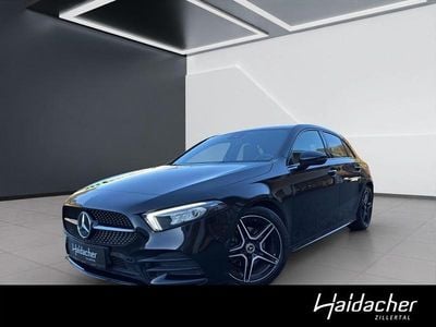 Gebraucht Mercedes A180 AMG line 136 PS (100 kW) 2019 Schwarz Limousine