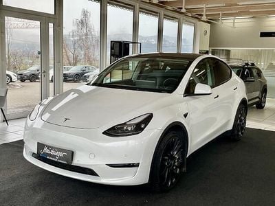 Gebraucht Tesla Model Y Long Range AWD 258 kW (351 PS) 2021 Weiß SUV