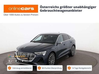 Blau Gebraucht 2021 Audi e-tron S-Line SUV | € 38.290 (Guter Preis)
