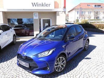 Blau Gebraucht 2024 Toyota Yaris Hybrid Style Limousine | € 25.990 (Teuer)