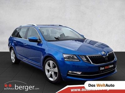 Mittelblau metallic Gebraucht 2019 Skoda Octavia Style Kombi | € 17.990 (Teuer)