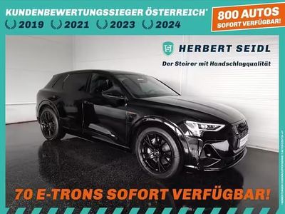 Gebraucht Audi e-tron S-Line 230 kW (313 PS) 2022 Schwarz SUV