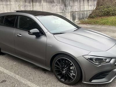 Gebraucht Mercedes CLA35 AMG Shooting Brake AMG 306 PS (225 kW) 2022 Grau Kombi