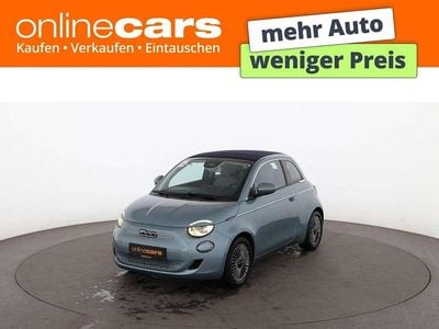 Gebraucht Fiat 500e Icon 86 kW (118 PS) 2021 Blau Cabrio