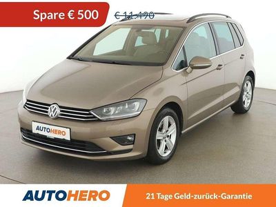 Gelb Gebraucht 2014 VW Golf Sportsvan Van / Kleinbus | € 10.990 (Fairer Preis)