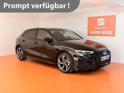Schwarz metallicperleffektno Gebraucht 2023 Audi A3 S-Line Limousine | € 29.980 (Teuer)