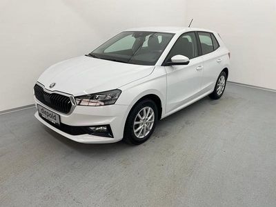 Gebraucht Skoda Fabia Ambition 80 PS (58 kW) 2022 Weiss  metallic Kleinwagen